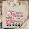 Pinky Tis The Season For Tamales Tama La La La La Sweatshirt Lovely Unique Christmas Gift