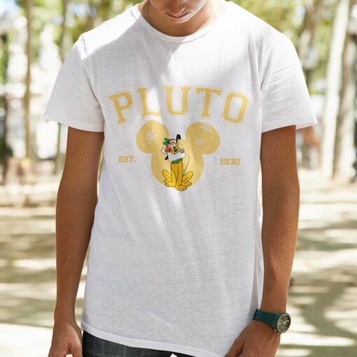 Pluto Est 1930 Christmas T-shirt Disney