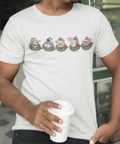 Pooh And Friends Head Christmas T-shirt Disney
