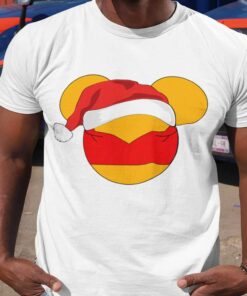 Pooh Head Christmas T-shirt Winnie The Pooh