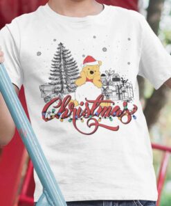 Pooh Light Christmas T-shirt Winnie The Pooh