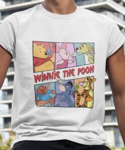 Pooh Piglet Rabbit Roo Eeyore Tigger T-shirt Winnie The Pooh
