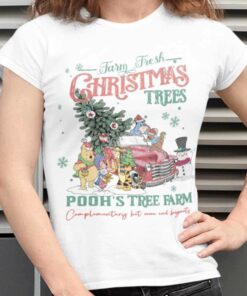 Pooh’s Tree Farm Christmas T-shirt Winnie The Pooh