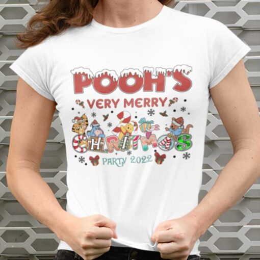 Pooh’s Verry Merry Christmas Party 2022 T-shirt Winnie The Pooh