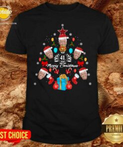 Pretty Joe Biden Christmas Tree 41th Merry Christmas Shirt