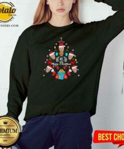 Pretty Joe Biden Christmas Tree 41th Merry Christmas Shirt 4