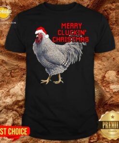 Pretty Santa Chicken Merry Cluckin’ Christmas Shirt Pretty Santa Chicken Merry Cluckin’ Christmas Shirt
