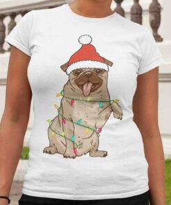 Pug Christmas Light T-Shirt
