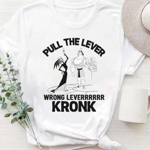 Pull The Lever Kronk T-Shirt The Emperor’s New Groove