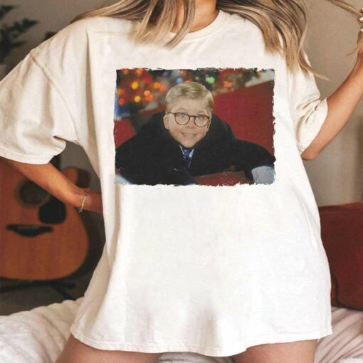 Ralphie Photo T-Shirt A Christmas Story