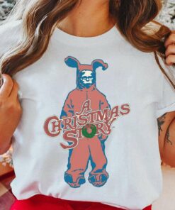 Ralphie Pink Bunny Pijama Christmas T-Shirt A Christmas Story
