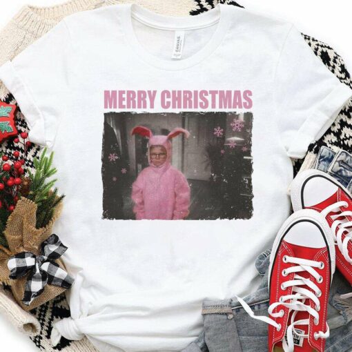 Ralphie Pink Bunny T-Shirt A Christmas Story