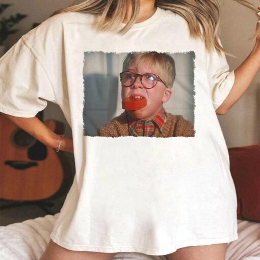 Ralphie Soap In Mouth T-Shirt A Christmas Story