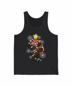 Red Panda Christmas – Tank Top