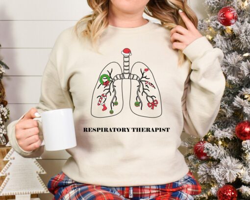 Respiratory Therapist Christmas Sweatshirt