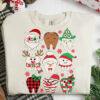 Retro Christmas Teeth Dentist Sweatshirt Funny Xmas Gift