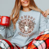 Retro Country Cowboy Christmas Sweatshirt
