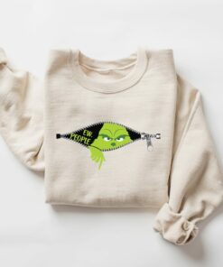 Retro Ew People Grinchmas Christmas Movies Sweatshirt Lovely Unique Xmas Gift