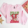 Retro Jolly Babe Christmas Holly Jolly Vibes Holiday Vintage Funny Sweatshirt Lovely Unique Xmas Gift
