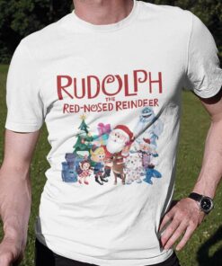 Rudolph The Red Nosed Reindeer Christmas T-shirt