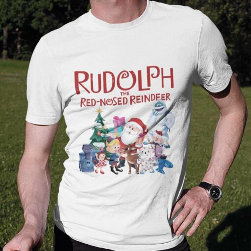 Rudolph The Red Nosed Reindeer Christmas T-shirt