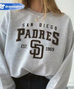 San Diego Padres EST 1969 Baseball Sweatshirt