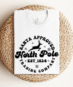 Santa Approved Trading Company The North Pole Sweatshirt Lovely Unique Christmas Gift