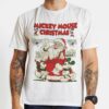 Santa Mickey Minnie Mouse Merry Very Christmas T-shirt