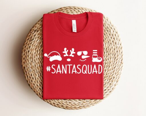 Santa Squad Snowman Reindeer Doodle Cute Sweatshirt Lovely Unique Xmas Gift