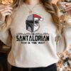 Santalorian Star Wars Mandalorian Christmas Sweatshirt Unique Xmas Gift