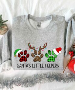 Santa’s Little Helper Sweatshirt Trendy Unique Xmas Gift