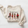 Sexy Sistas Melanin Girls Christmas Sweatshirt