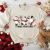 Shake Your Flakes Winter Snowman Cute Lovely Sweatshirt Trendy Unique Xmas Gift