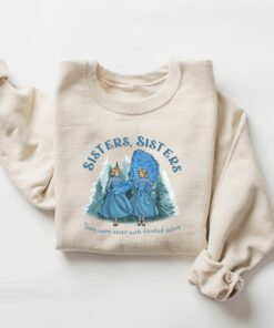 Sisters There Was Never Devoted Sisters Bob Phil Betty Judy White Christmas Sweatshirt Cozy Unique Xmas Gift