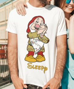 Sleepy Christmas T-shirt Snow White and the Seven Dwarfs