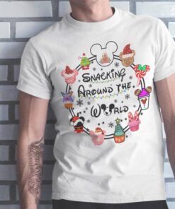 Snacking Around The World Christmas T-shirt