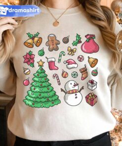 Snacks Little Things Christmas Sweatshirt