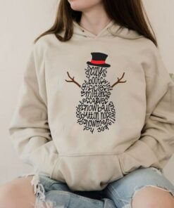Snowman Christmas Sweatshirt Unique Xmas Gift