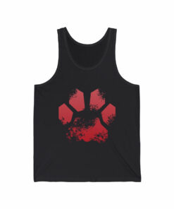Splash Red Feline – Tank Top
