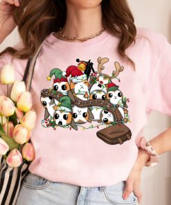 Star Wars Squad Santa Reindeer Porgs Christmas Disneyland Sweatshirt Cute Unique Xmas Gift