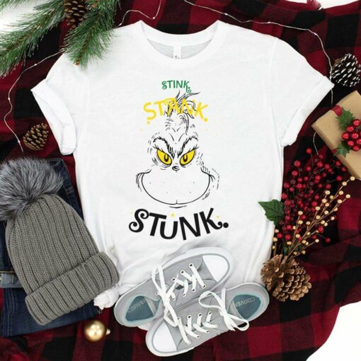 Stink Stank Stunk Mister Grinch Christmas T-Shirt