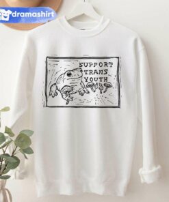Support Trans Youth Sweatshirt Over The Garden Wall