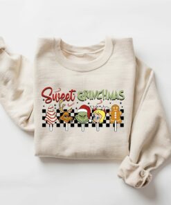 Sweet Candy Grin Shirt Trendy Unique Christmas Sweatshirt Gift