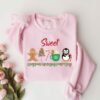 Sweet Christmas Gingerbread Cookies Sweatshirt Cozy Unique Xmas Gift