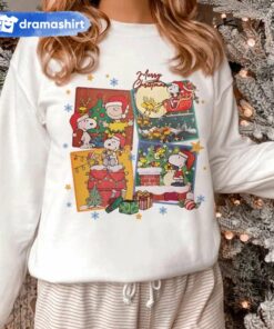 The Charlie Brown and Snoopy Merry Chirstmas Sweatshirt