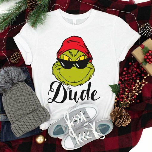 The Dude T-Shirt How the Grinch Stole Christmas