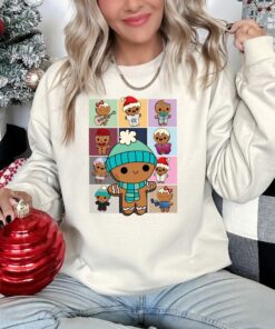 The Era Tour Gingerbread Christmas Sweatshirt Lovely Unique Xmas Gift