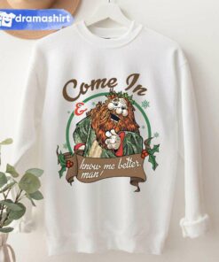 The Ghost Of Christmas Present Know Me Better Man Sweatshirt The Muppet Christmas Carol