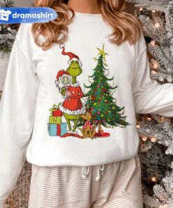 The Grinch Max Cindy Christmas Tree Sweatshirt