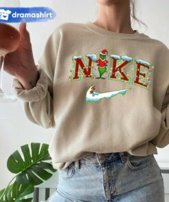 The Grinch Max Nike Christmas Snow Sweatshirt
